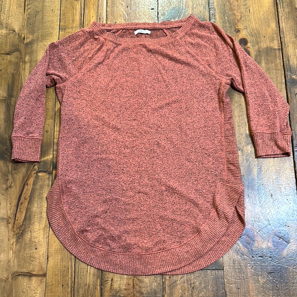 Maurices Rust Knit Sweater